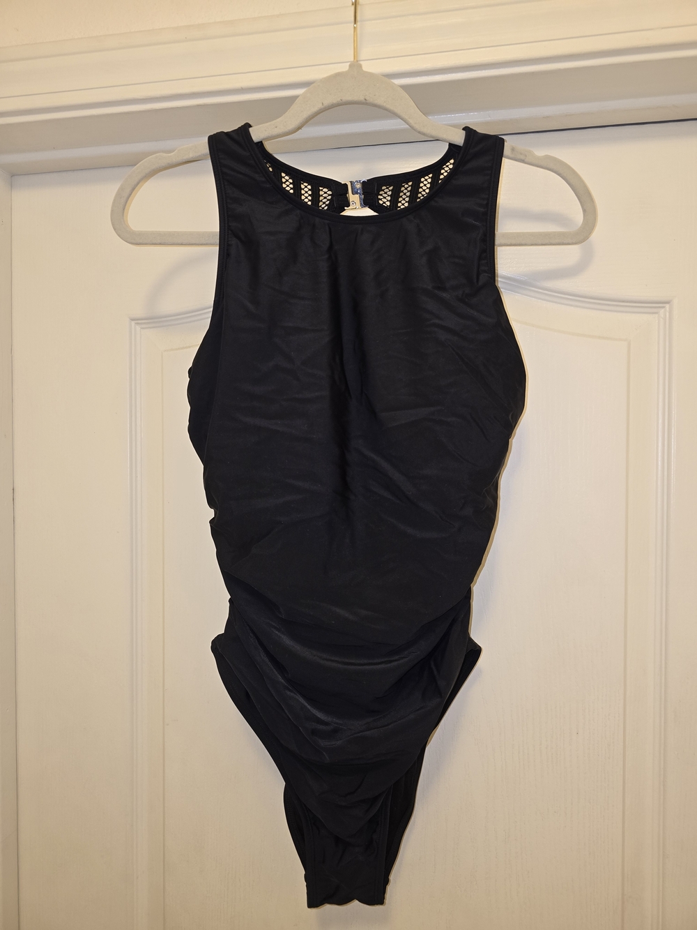 Cupshe Black Tummy Control Swimsuit
